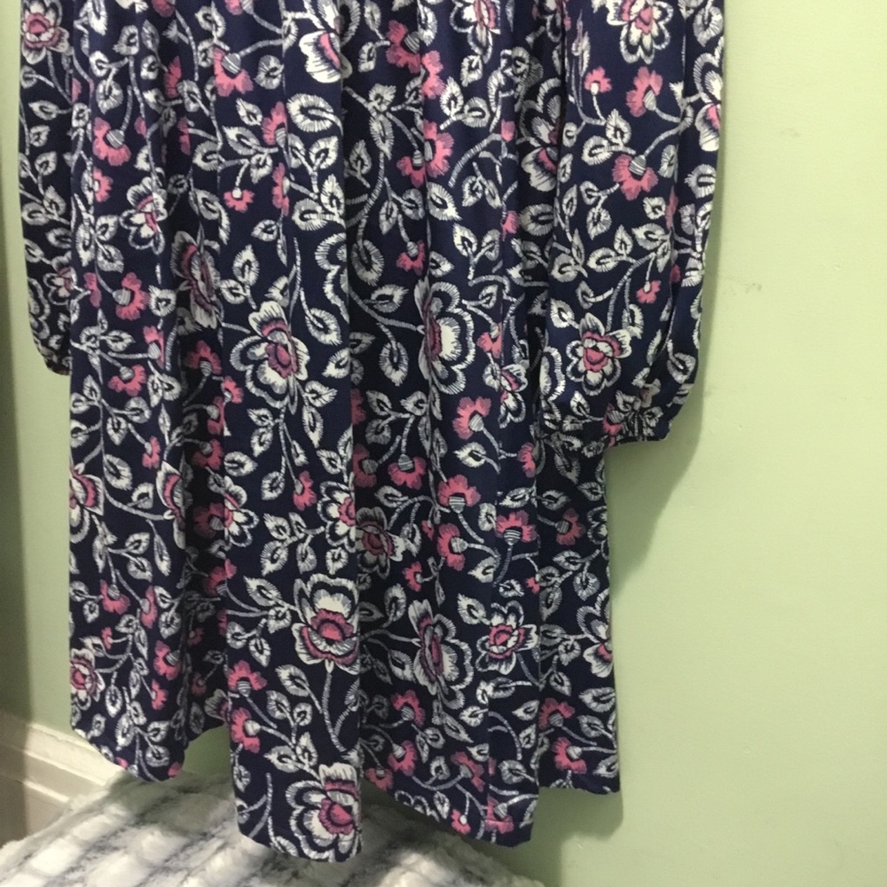 Floral Bohemian Long Sleeve Dress - Picture 7 of 13